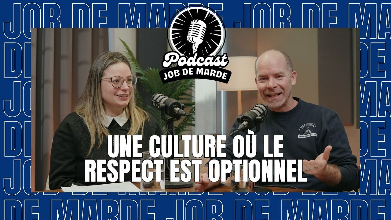 Épisode du balado Job de marde en studio