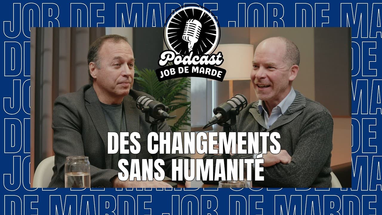 Entrevue du balado Job de marde en studio