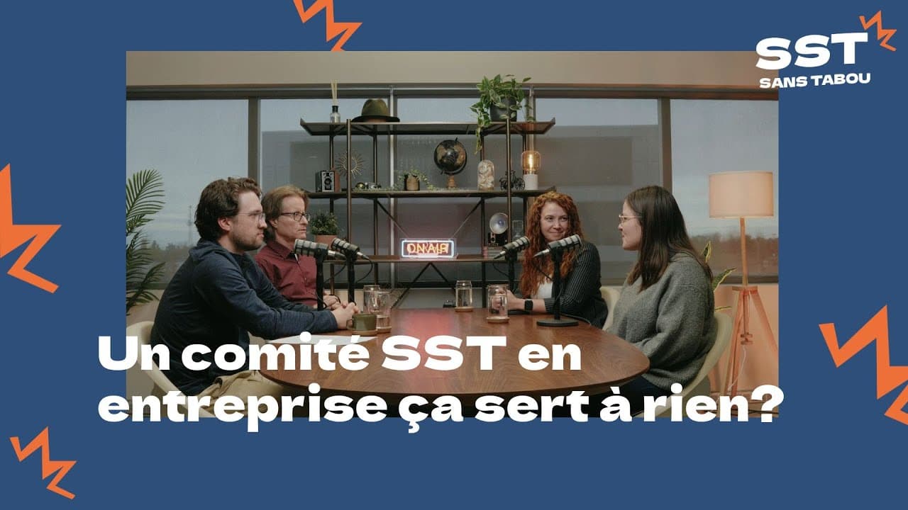 Épisode du balado SST Sans Tabou en studio